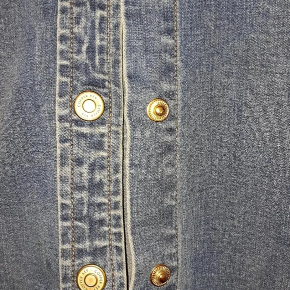 Trendy jean top - Picture 5 of 6